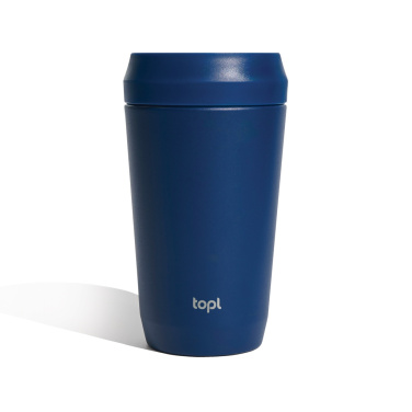 Logo trade promotional product photo of: Topl Recycled Steel To Go Tumbler Patented 360 Lid 354ml
