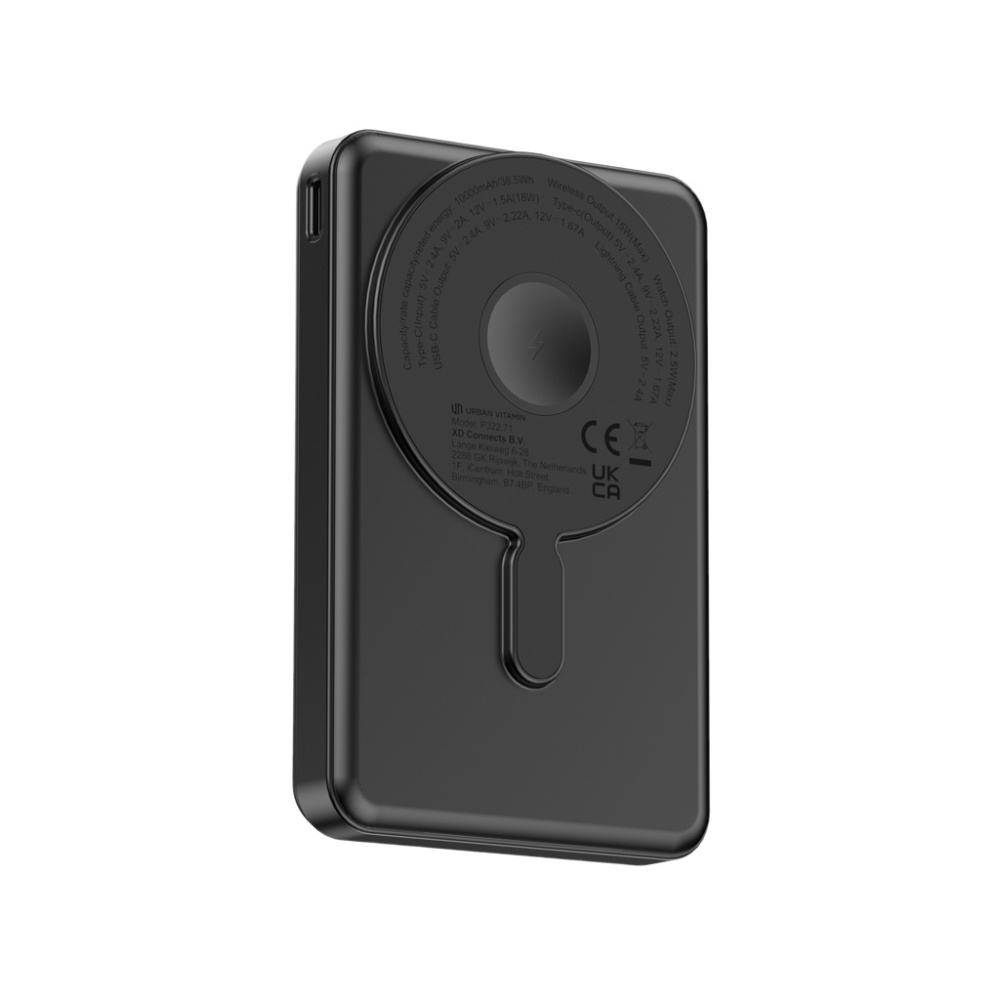 Logo trade promotional items picture of: Urban Vitamin Delano 5in1 10,000mah 20WPD magnetic powerbank
