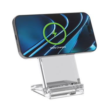 Logo trade promotional product photo of: Magcharge 15W magnetic wireless charging stand