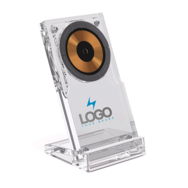 Logotrade promotional giveaway image of: Magcharge 15W magnetic wireless charging stand