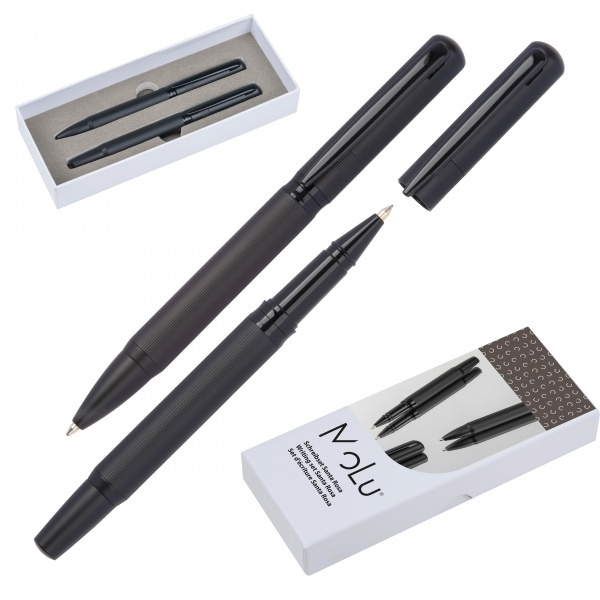 Logotrade promotional item image of: Elegant MoLu writing set Santa Rosa