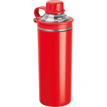 Logo trade promotional merchandise image of: Double-walled stainless steel bottle Monza