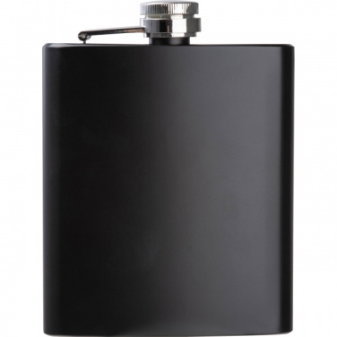 Logo trade promotional items picture of: Stainless steel hip flask Sheffield