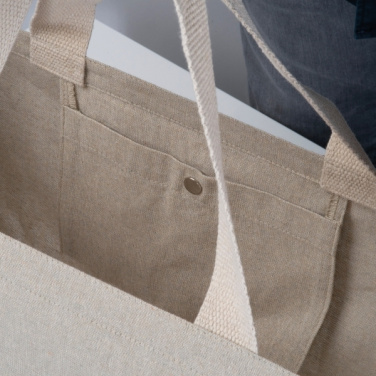 Logo trade promotional products image of: Large cotton bag Pilar