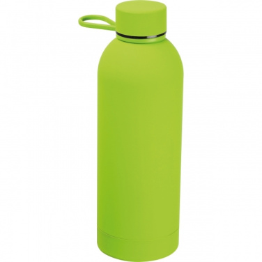 Logo trade promotional giveaways image of: Stainless steel bottle Ostrava