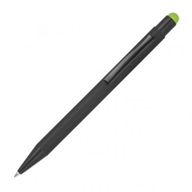 Logo trade promotional items image of: Metal ballpoint pen with touch function Ohara