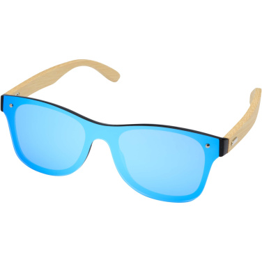 Logo trade promotional gifts picture of: Tan sunglasses with bamboo temples