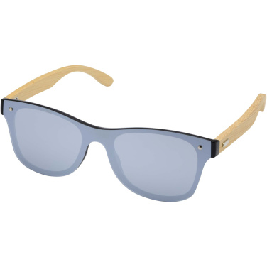 Logo trade advertising product photo of: Tan sunglasses with bamboo temples