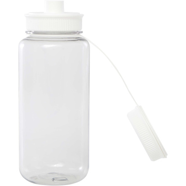 Logotrade promotional product picture of: Ryder 900 ml RCS certified RPET sport bottle with multi-function lid
