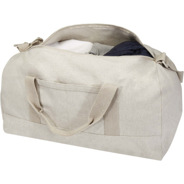 Logotrade promotional gift picture of: Porter 500 g/m² Aware™ recycled duffel bag 50L