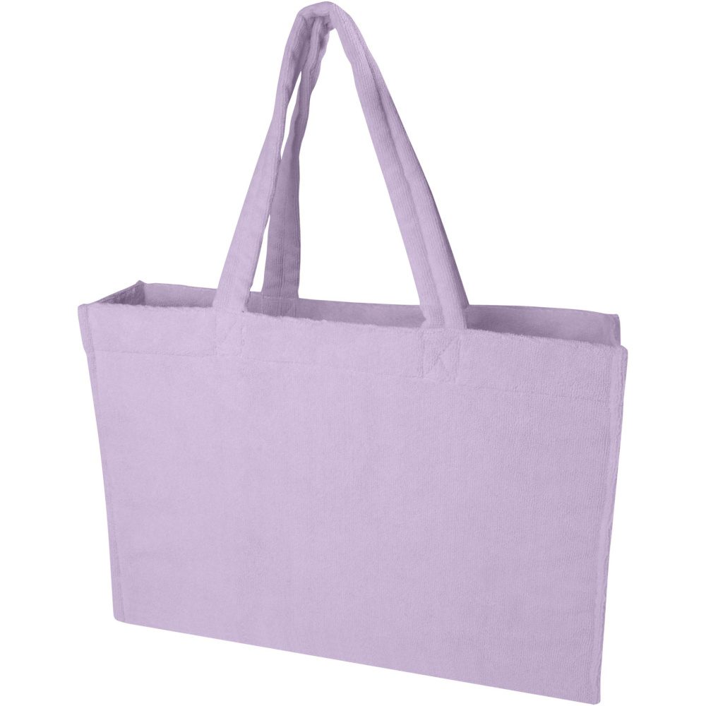 Logotrade promotional items photo of: Siam GRS recycled terry beach tote bag 13L