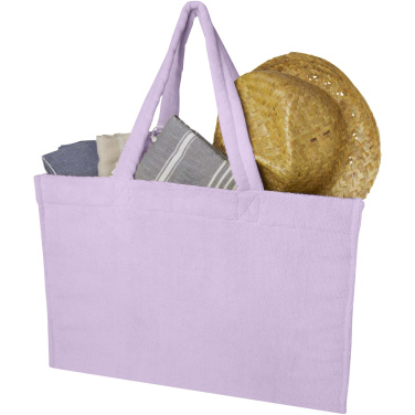 Logotrade promotional items photo of: Siam GRS recycled terry beach tote bag 13L