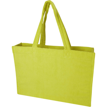 Logo trade promotional merchandise picture of: Siam GRS recycled terry beach tote bag 13L