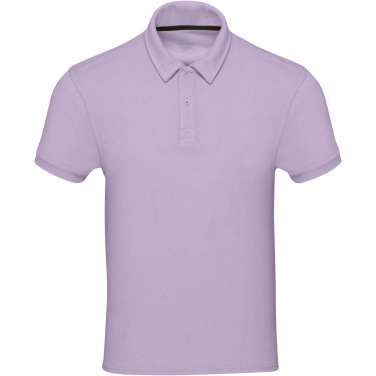 Logo trade promotional gifts picture of: Akoya recycled terry unisex polo