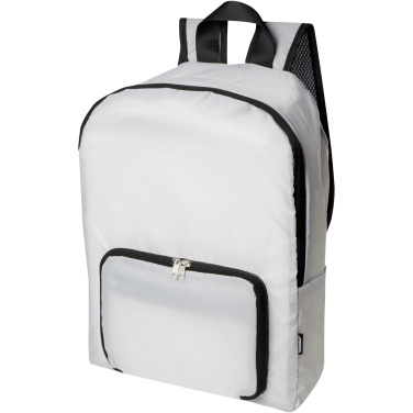 Logotrade business gifts photo of: EcoFold RPET foldable backpack 15L