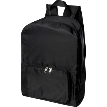 Logotrade advertising product picture of: EcoFold RPET foldable backpack 15L