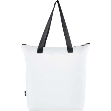 Logo trade promotional giveaways picture of: EcoFold RPET foldable tote cooler bag 15L