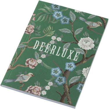 Logo trade promotional gift photo of: Novella Austen A6 soft cover notebook - 50 sheets