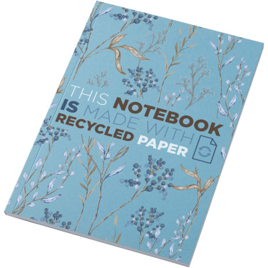 Logotrade promotional product image of: Novella Austen A5 recycled soft cover notebook - 50 sheets