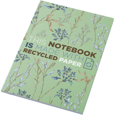 Logotrade advertising products photo of: Novella Austen A5 recycled soft cover notebook - 50 sheets