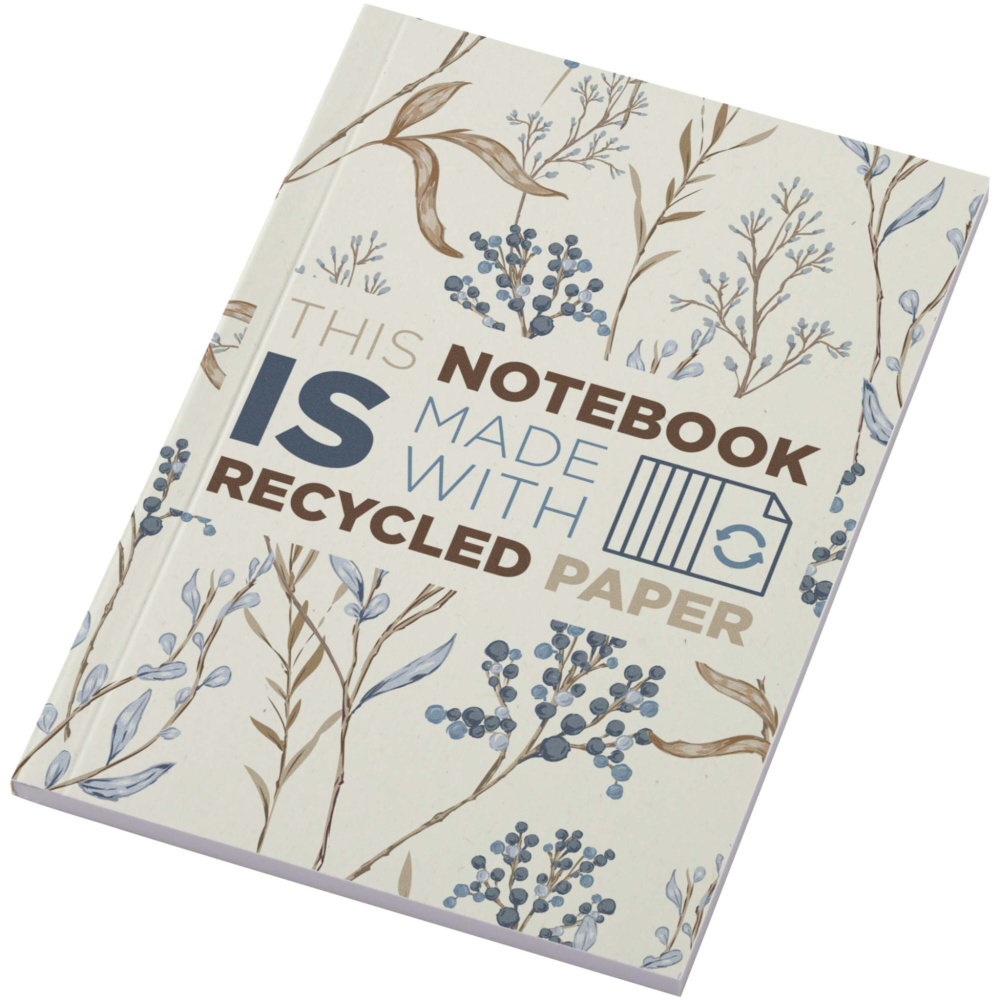Logotrade promotional giveaway picture of: Novella Austen A6 recycled soft cover notebook - 50 sheets