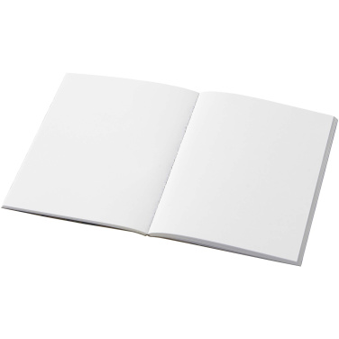 Logo trade advertising products image of: Novella Austen A6 recycled soft cover kraft notebook - 50 sheets