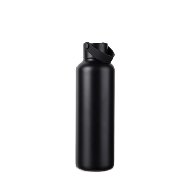 Logo trade promotional items image of: Baltimore RCS recycled SS bottle 600 ML