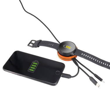 Logotrade corporate gift picture of: Big cable 4in1 with illuminated logo - i5w