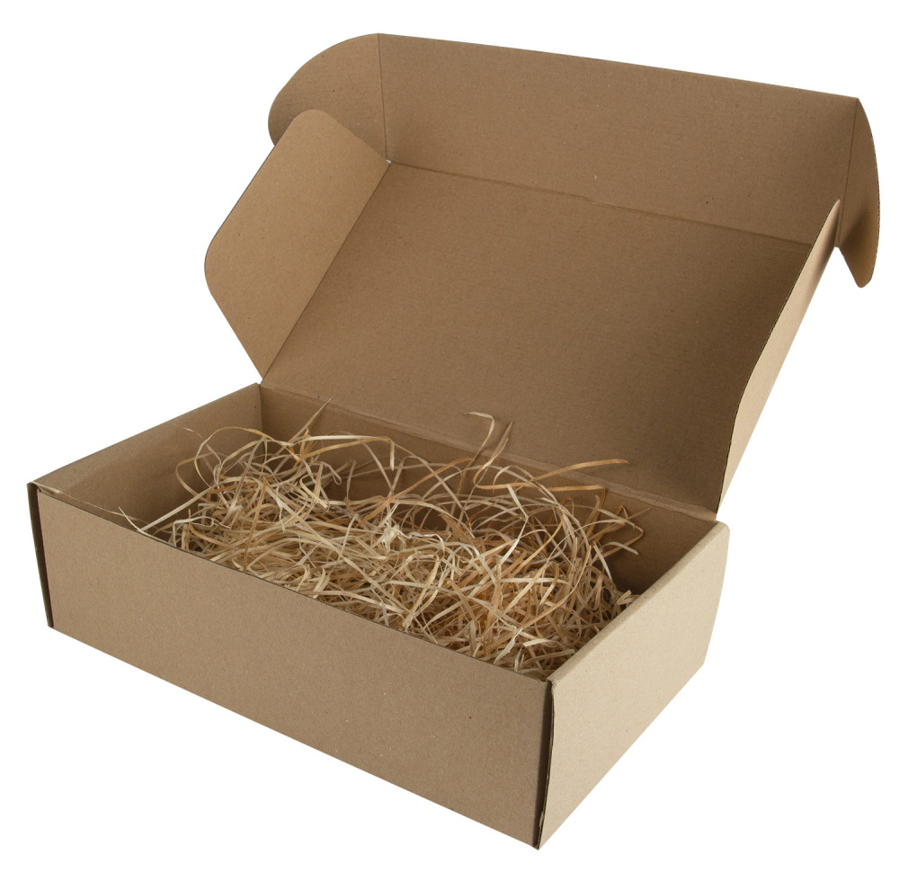 Logo trade promotional giveaways picture of: Cardboard box  - 41,5 x 27,5 x 9,2 cm
