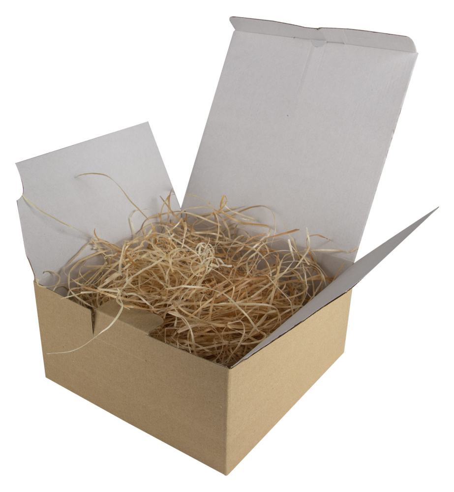 Logo trade promotional giveaway photo of: Cardboard box - 21,5 x 21,5 x 10,5 cm
