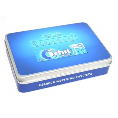 Logotrade promotional product picture of: Metal box 18x12,6x4 cm