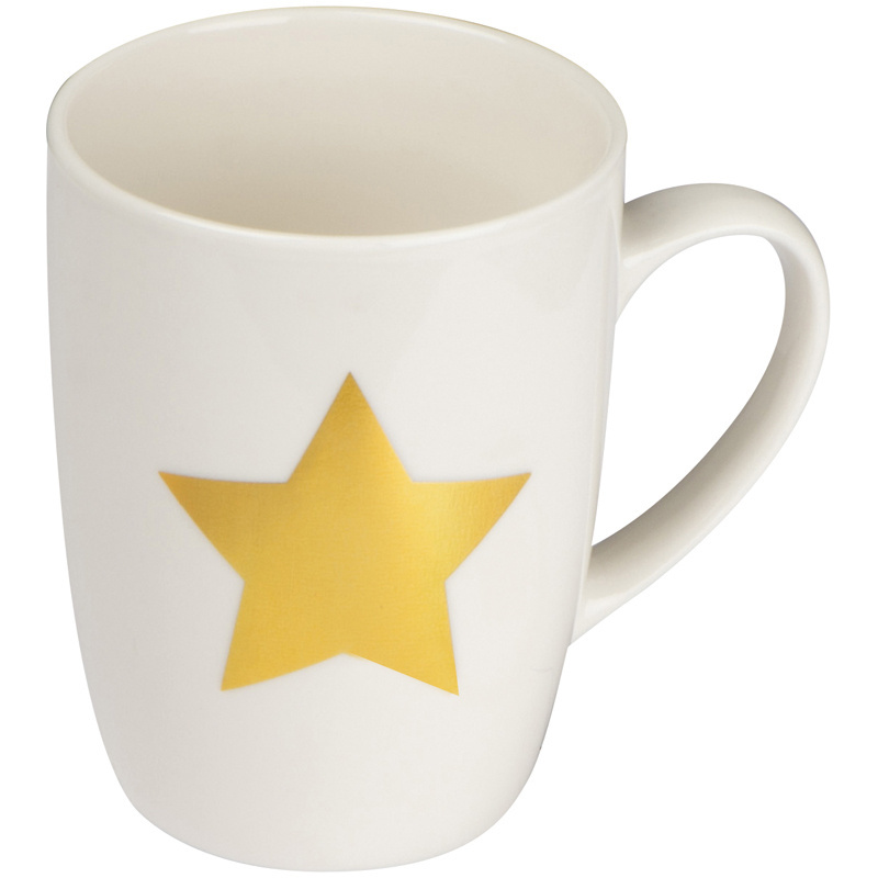 Logotrade promotional product image of: Mug with star print 300 ml
