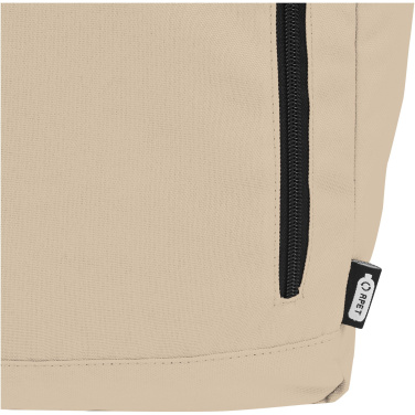 Logotrade promotional giveaway image of: Byron 15.6" GRS RPET roll-top backpack 18L