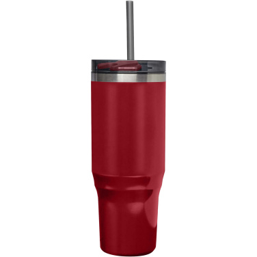Logo trade corporate gifts image of: Melbourne 1200 ml RCS certified insulated tumbler with straw