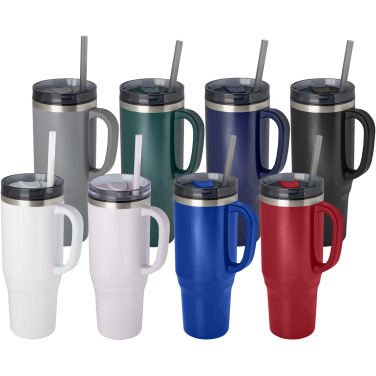 Logotrade corporate gift picture of: Melbourne 1200 ml RCS certified insulated tumbler with straw