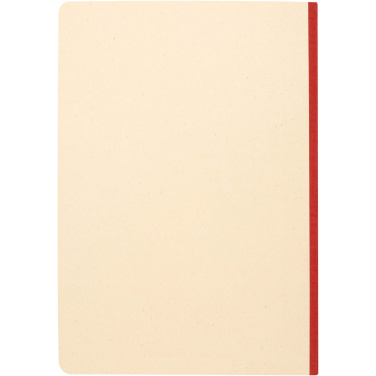 Logo trade corporate gifts picture of: Liliana A5 sugarcane and RPET soft cover notebook