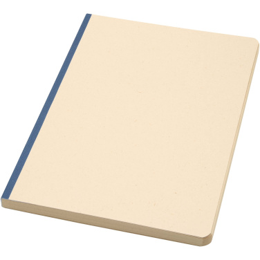 Logotrade advertising product image of: Liliana A5 sugarcane and RPET soft cover notebook