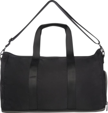 Logo trade promotional product photo of: Rhine GRS recycled expandable duffel bag 35L