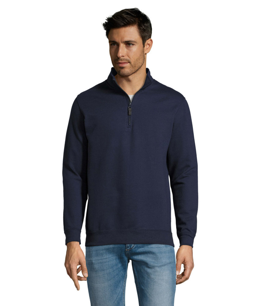 Logotrade promotional item picture of: STAN Sweat Zip Collar 260