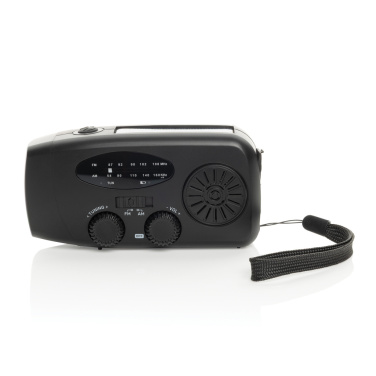 Logotrade promotional giveaway image of: RescueWave RCS recycled plastic emergency radio