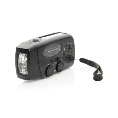 Logo trade promotional items image of: RescueWave RCS recycled plastic emergency radio