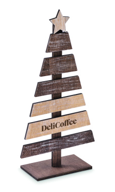 Logo trade promotional products image of: Wooden Christmas tree