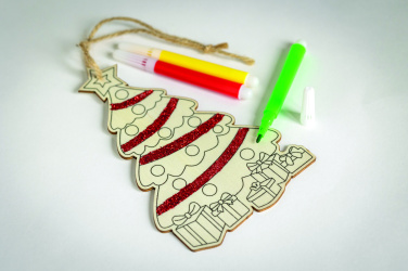 Logo trade advertising product photo of: Christmas tree ornament