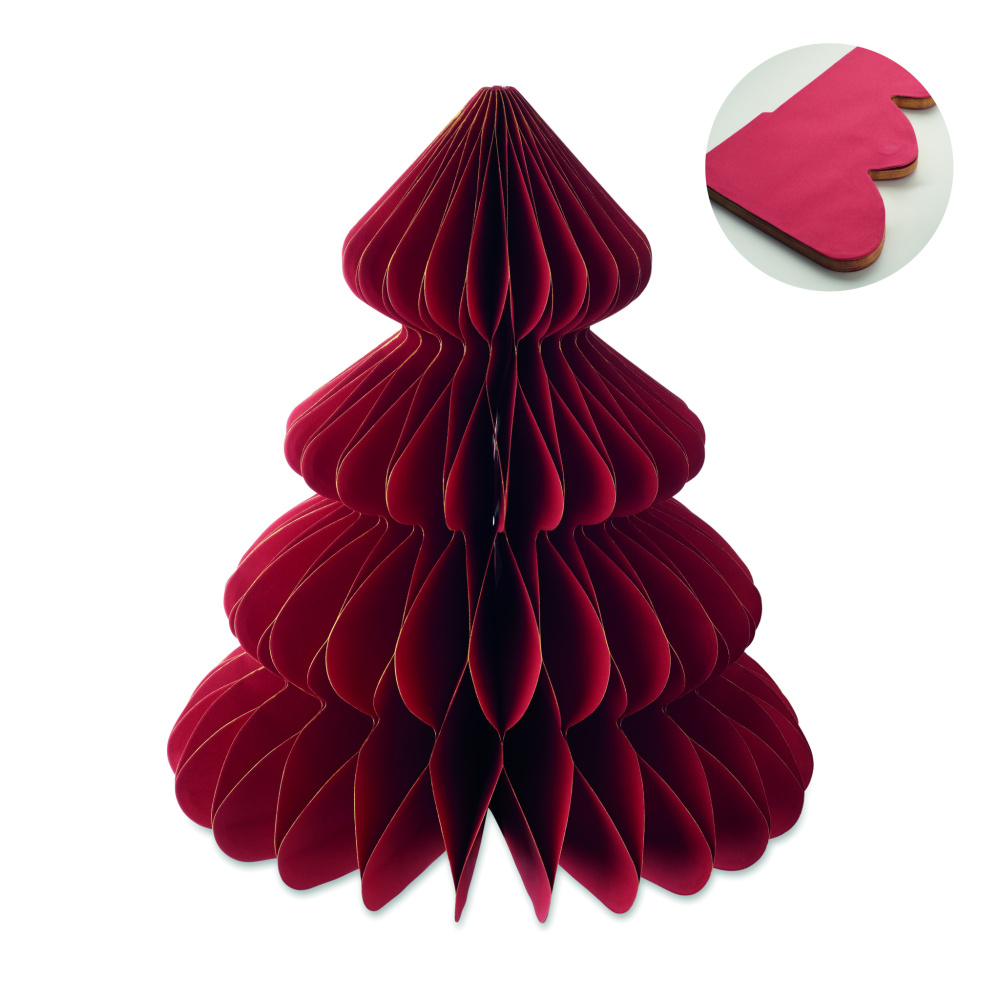 Logotrade promotional giveaways photo of: Paper Xmas tree decoration