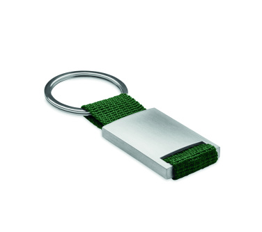 Logotrade promotional product image of: Metal rectangular key ring Espoo