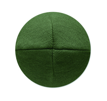 Logo trade advertising product photo of: Unisex beanie RPET polyester