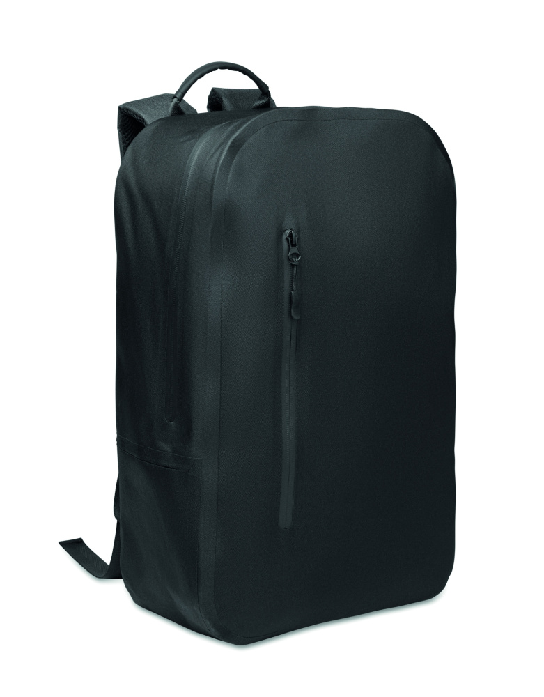 Logo trade promotional merchandise picture of: 300D RPET computer backpack