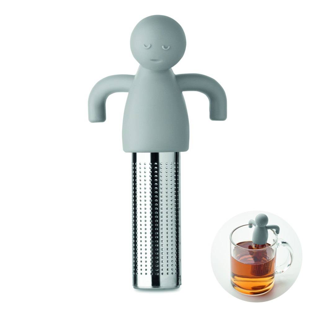 Logo trade business gifts image of: Funny tea infuser