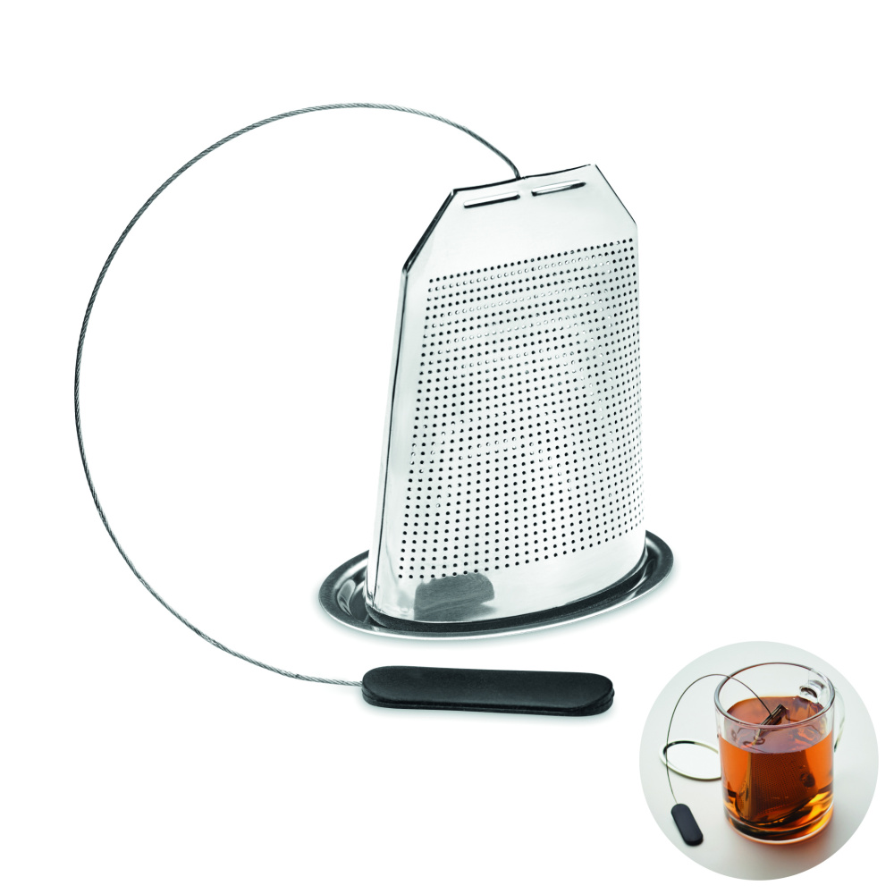 Logo trade advertising products image of: Tea infuser in stainless steel