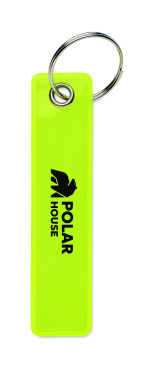 Logotrade promotional gifts photo of: Reflective key ring in PVC